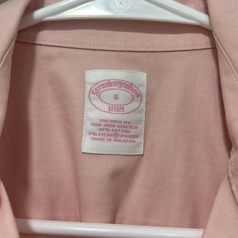 Brooks Brothers- Pink Dress Shirt- Tailored Fit - Picture 2 of 4